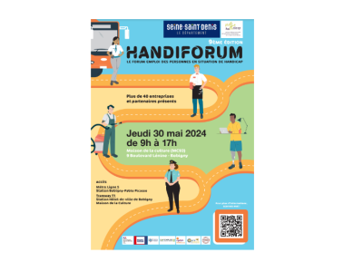 Handiforum conseil départemental Seine St Denis