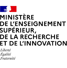 Logo Ministère de l'Enseignement Supérieur, de la Recherche et de l'Innovation