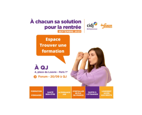 A chacun sa solution pour la rentrée septembre 2023 - CIDJ #InfoJeunesse - Infojeunes