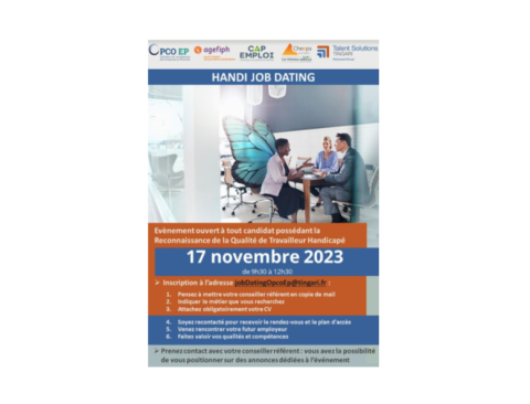 Handi Job Dating le 17 novembre 2023