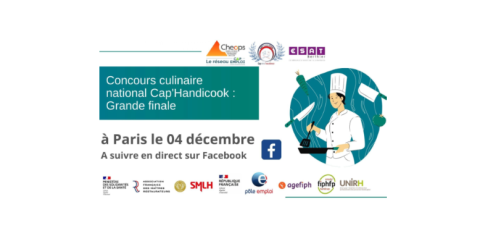 Concours culinaire national Cap-Handicook à Paris le 04 décembre 2023