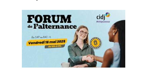 Forum alternance du CIDJ – 16 mai