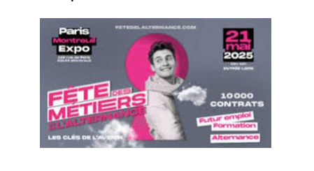 Forum Fête des métiers et alternance – 21 mai