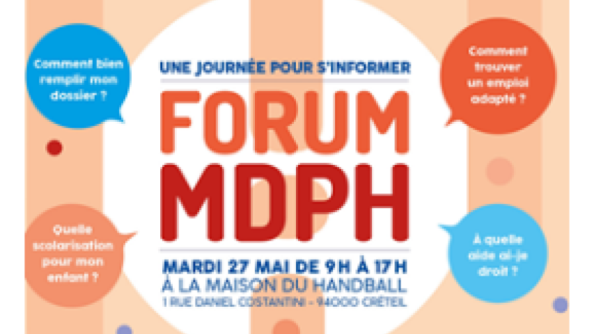  Forum MDPH 94  – 27 mai
