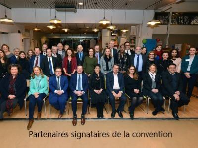 Partenaires signataires de la convention