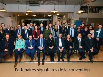 Partenaires signataires de la convention 