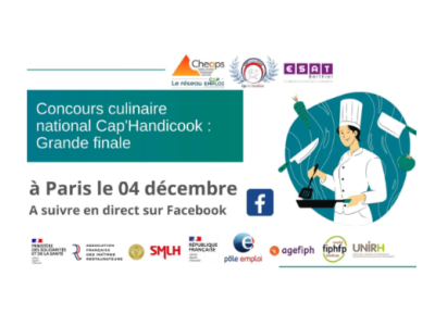 Concours culinaire national Cap-Handicook à Paris le 04 décembre 2023