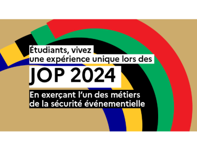 étudiants, vivez une expérience unique lors des JOP 2024 en exerçant l'un des métiers de la sécurité événementielle