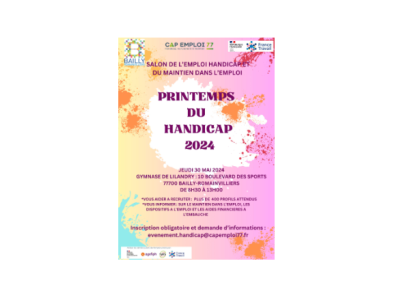 FORUM PRINTEMPS DU HANDICAP 77