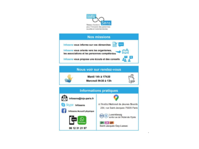 Infosens : Réseau d'actions pour l'inclusion des personnes sourdes et malendantes
