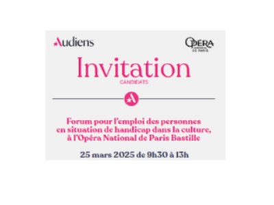 Forum Emploi secteur culturel - 25 Mars
