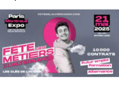 Forum Fête des métiers et alternance   – 21 mai