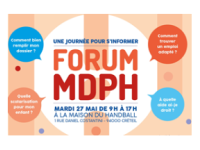  Forum MDPH 94  – 27 mai
